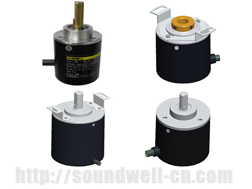 ME28/38/40/60 Metal Shaft Incremental Magnetic Encoder